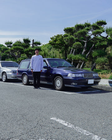 四角いフォルムに魅せられて。仕事も音楽も遊びも、まとめて運ぶワゴン。(Volvo 960)