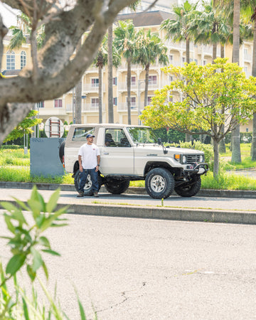 乗る、使う、直す。家族との日常まで楽しくする。本物の道具。(Toyota Land Cruiser 70)