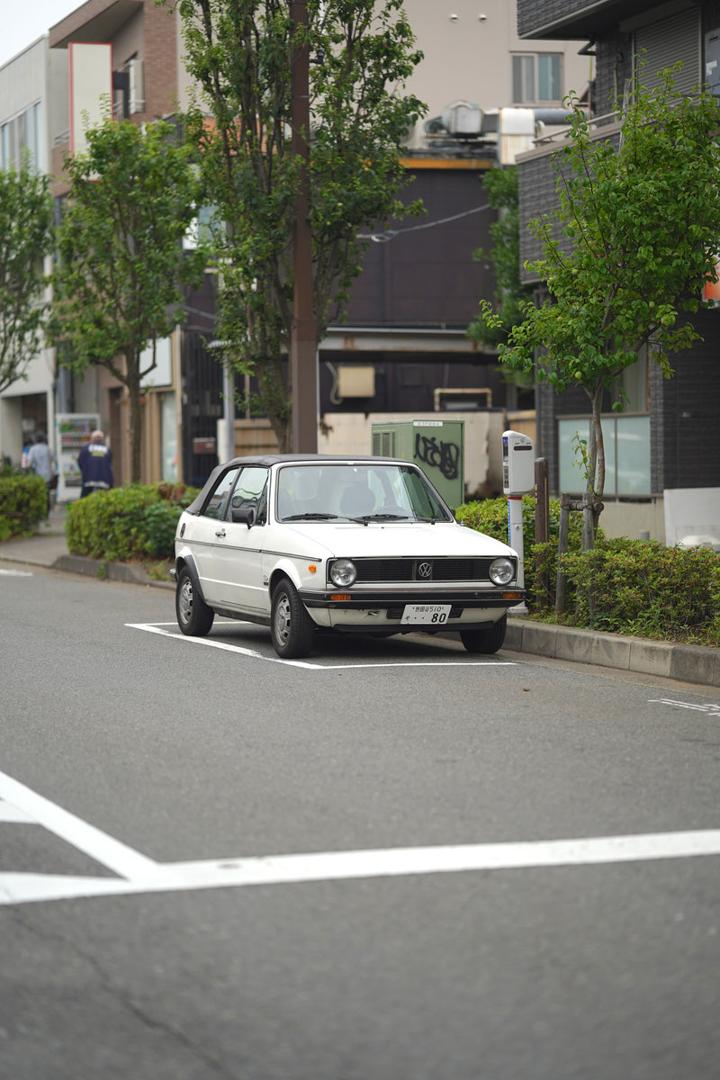 The pure joy of driving, taught by the original Golf Mk1 Cabriolet
