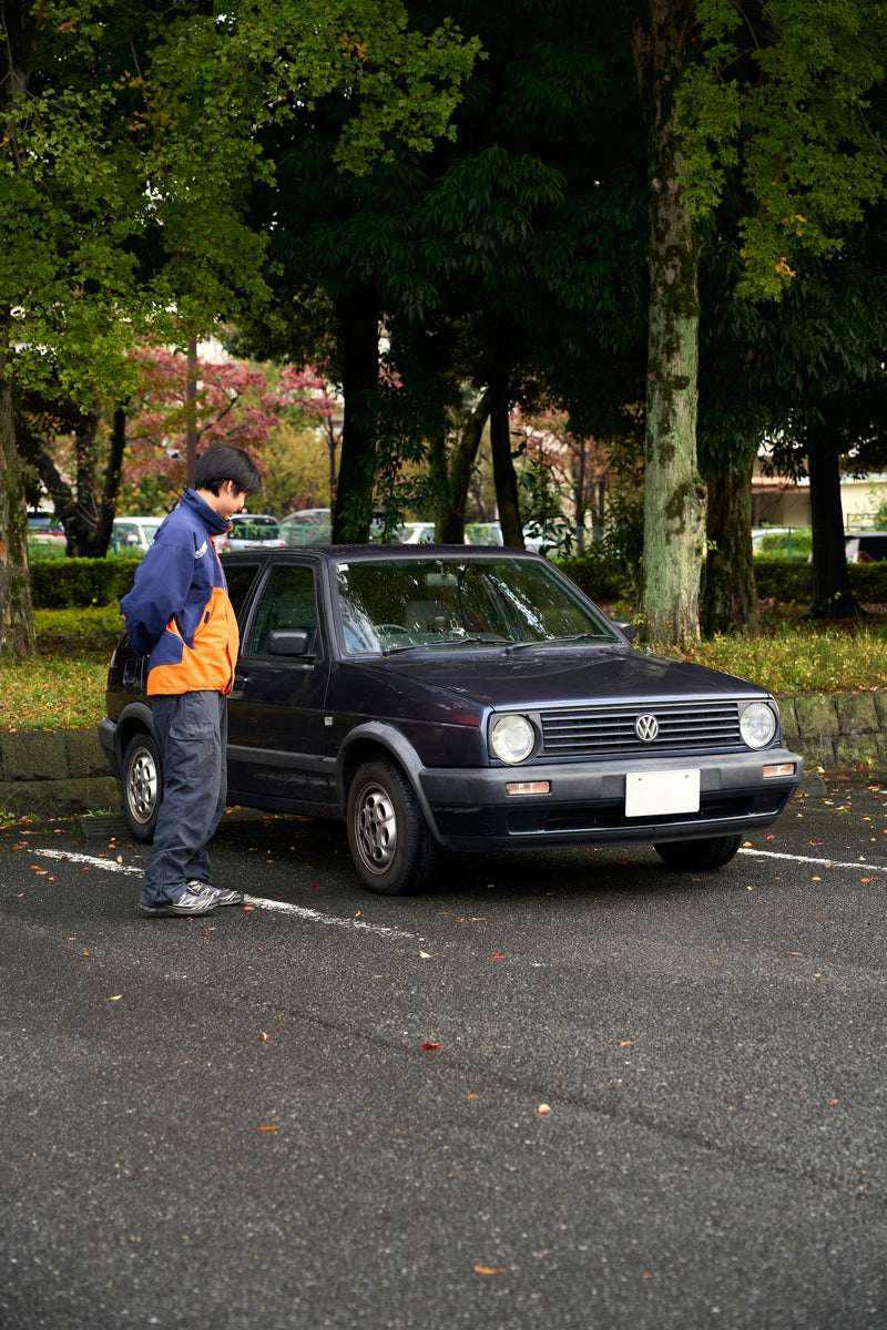 The car that fulfilled the dream of that day. Carrying a longing for the Golf II. (Volkswagen Golf II)