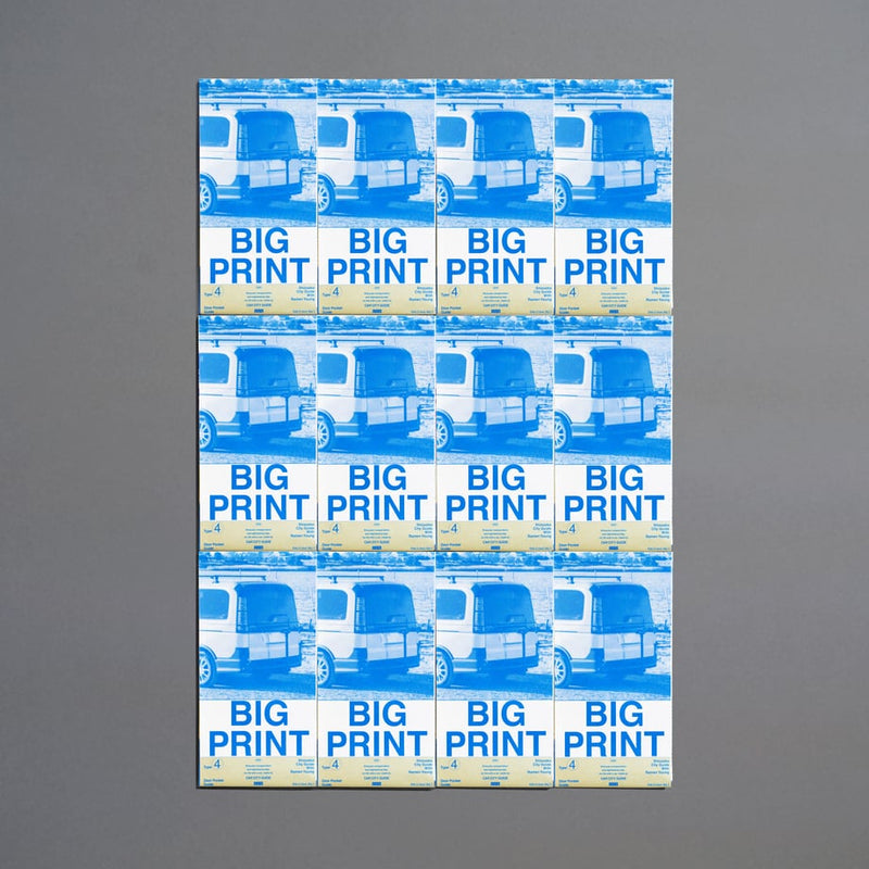 Original ZINE [ BIG PRINT ] Type ④: Shizuoka