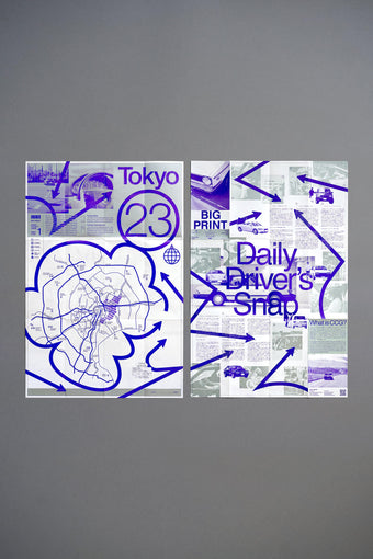 Original ZINE   [ BIG PRINT ] Type ①: Tokyo